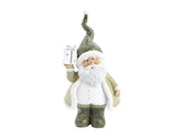 Kerstman met geschenk groen L - (CH-44072)